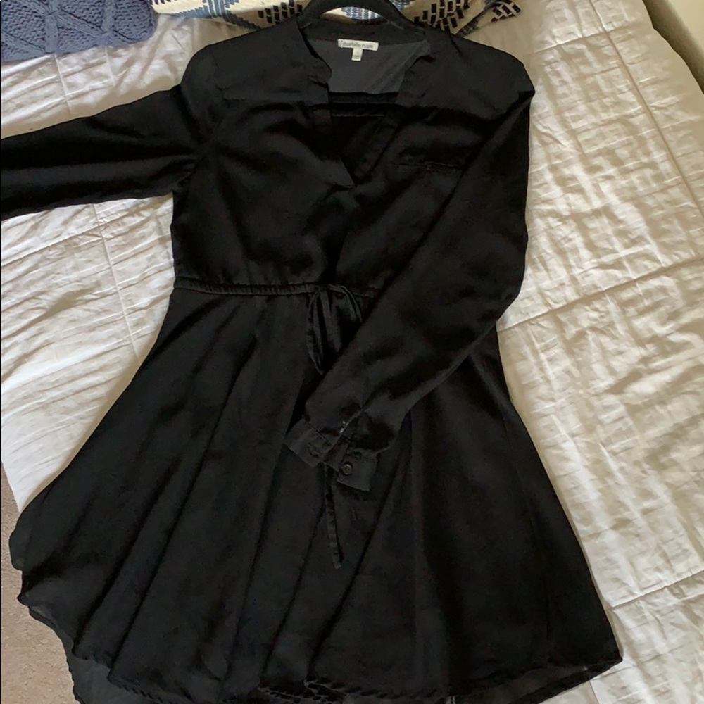 Charlotte Russe black mini dress